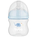 Mamadeira Buba Easy Flow Anticólica 120ml RN Branca Rosa Azul